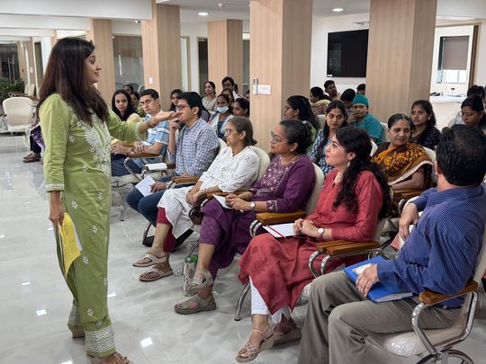 Employee-focused workshop session